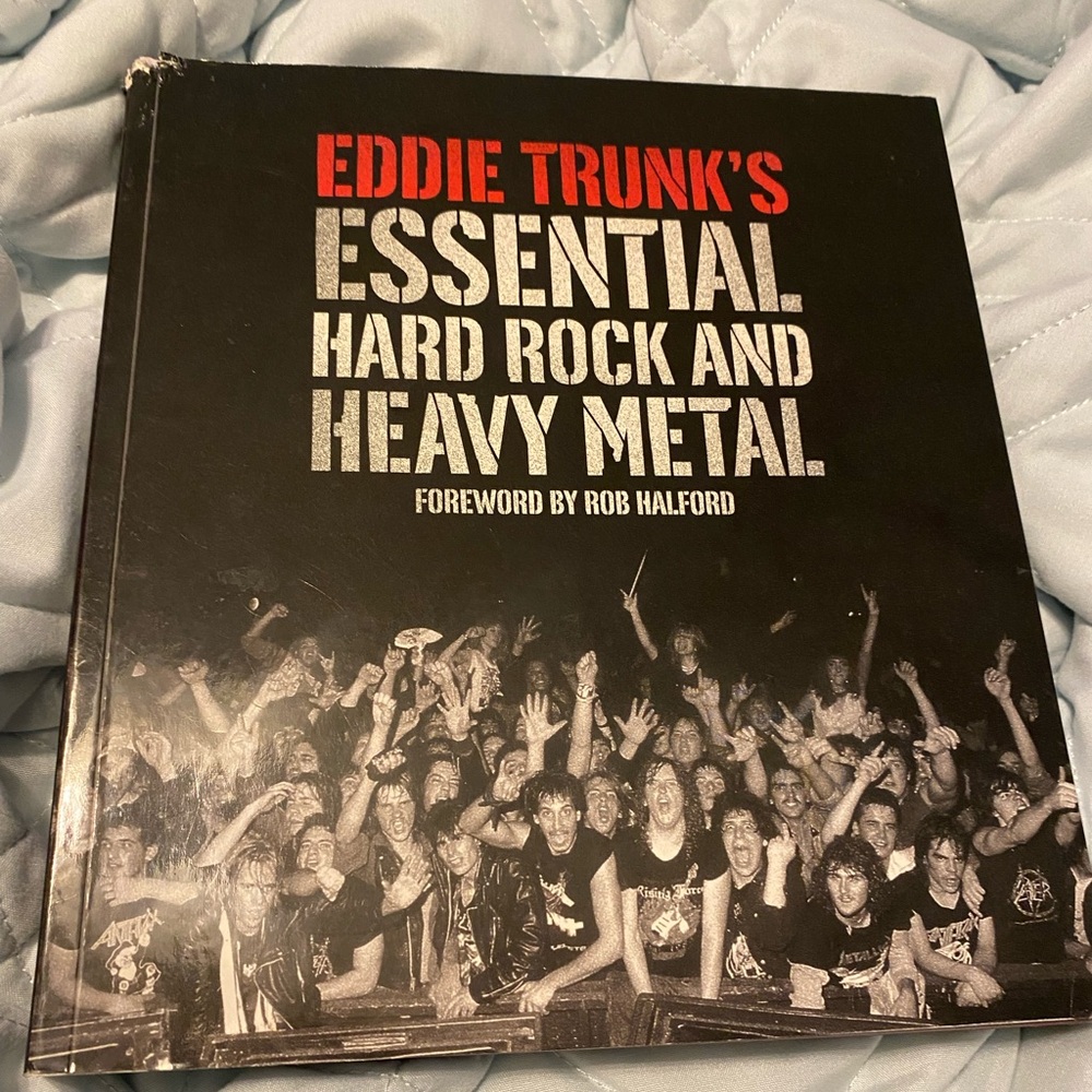 Eddie Trunk's Essential Hard Rock and Heavy Metal Book SIGNED